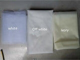 White Ivory Two Layer Lace Wedding Veil With