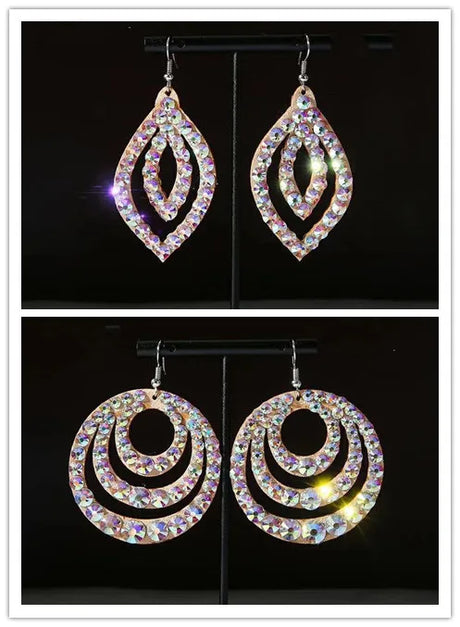 Wholesale Crystal Rhinestone Earrings