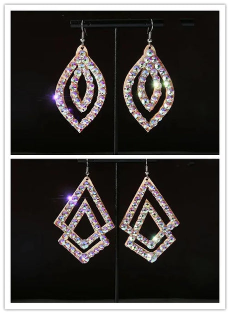 Wholesale Crystal Rhinestone Earrings