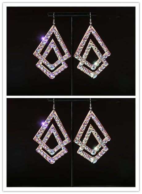 Wholesale Crystal Rhinestone Earrings