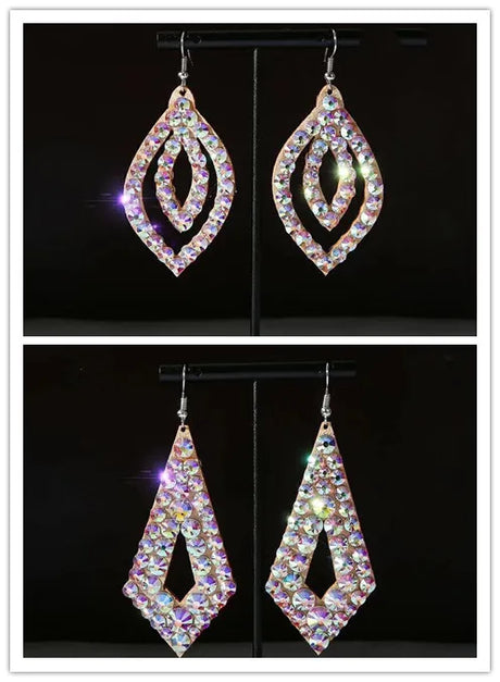 Wholesale Crystal Rhinestone Earrings