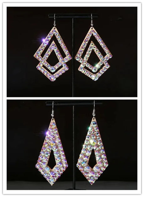 Wholesale Crystal Rhinestone Earrings