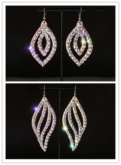 Wholesale Crystal Rhinestone Earrings