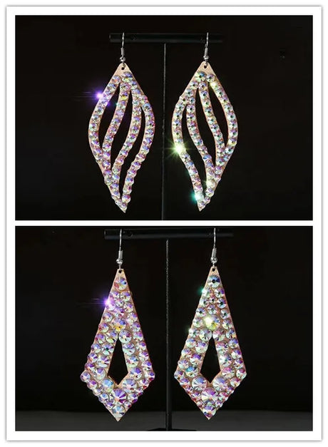 Wholesale Crystal Rhinestone Earrings