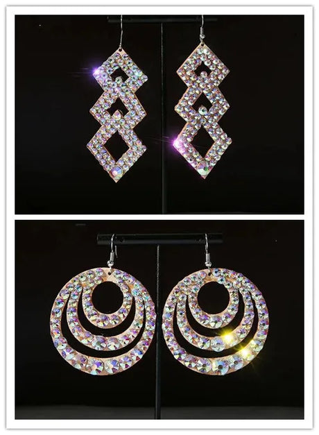 Wholesale Crystal Rhinestone Earrings