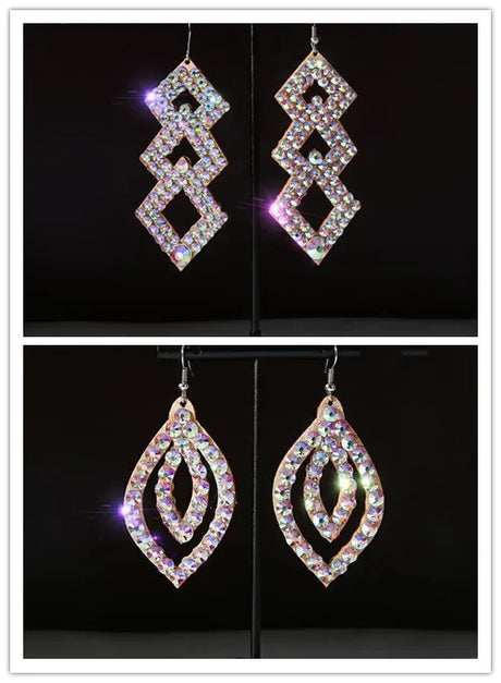 Wholesale Crystal Rhinestone Earrings