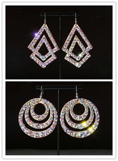 Wholesale Crystal Rhinestone Earrings