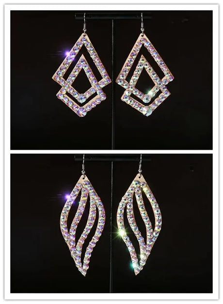 Wholesale Crystal Rhinestone Earrings