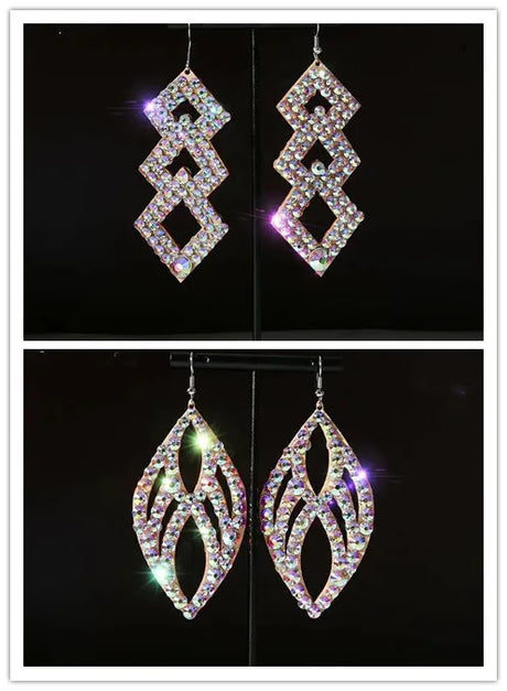 Wholesale Crystal Rhinestone Earrings