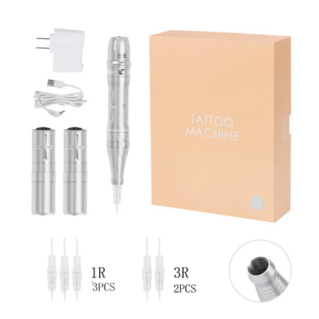 Wireless Permanent Makeup Machine Kit Micropigmentation Microblading Pen