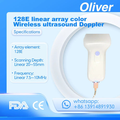 Wireless Ultrasound Probe Scanner Portable Bluetooth Machine Wifi