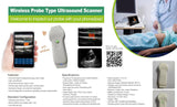 Wireless Ultrasound Probe Scanner Portable Bluetooth Machine Wifi