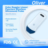 Wireless Ultrasound Probe Scanner Portable Bluetooth Machine Wifi