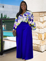 Wmstar Two Piece Set Women Print Shirts Tops