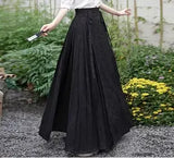 Woman Ming Dynasty Hanfu Horse Face Skirt Chinese