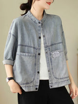 Women Casual Denim Jackets New Arrival Autumn Korean