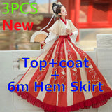 Women Hanfu Dress Traditional Chinese Cloth Outfit Ancient