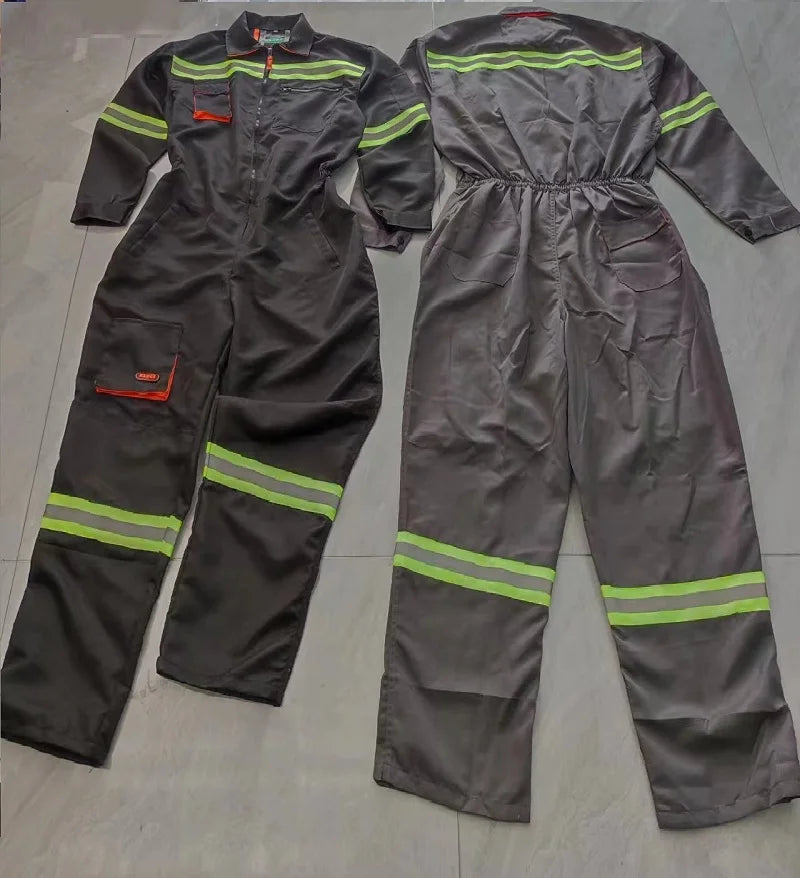 Work Overalls Men' Working Coverall Welding Suit Car