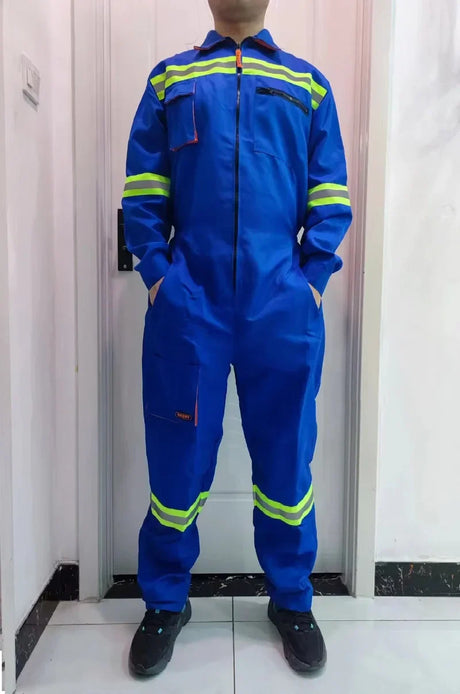 Work Overalls Men' Working Coverall Welding Suit Car