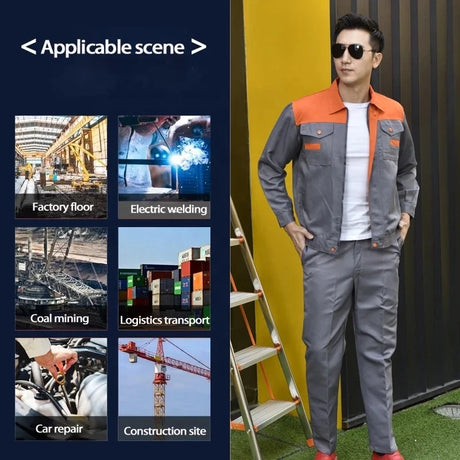 Working Clothes For Men Workwear Jacket And Pants