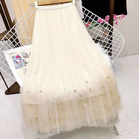 Yk Korean Style Fashion Harajuku Long Skirt Autumn