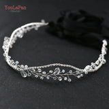 Youlapan Sh93 Clear Crystal Bridal Belts Thin Bridal