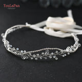 Youlapan Sh93 Clear Crystal Bridal Belts Thin Bridal